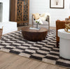 Karastan Kasbah Safi Black/White Area Rug by Drew and Jonathan