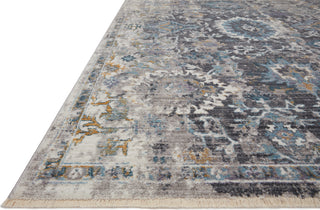 Loloi II Samra SAM-02 Grey / Multi Area Rug Corner Image