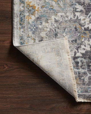 Loloi Samra SAM-02 Grey / Multi Area Rug Backing Image