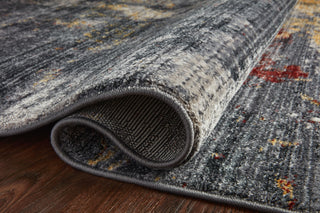 Loloi Samra SAM-03 Dark Grey / Spice Area Rug Pile Image