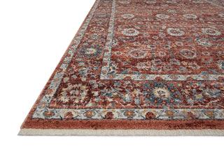Loloi Samra SAM-07 Brick / Multi Area Rug Corner Image