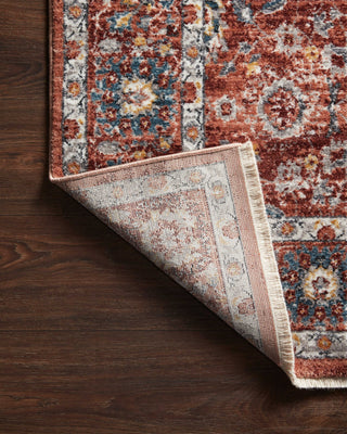 Loloi Samra SAM-07 Brick / Multi Area Rug Backing Image