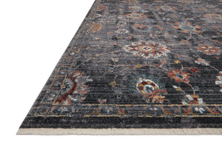 Loloi Samra SAM-08 Charcoal / Multi Area Rug Corner Image