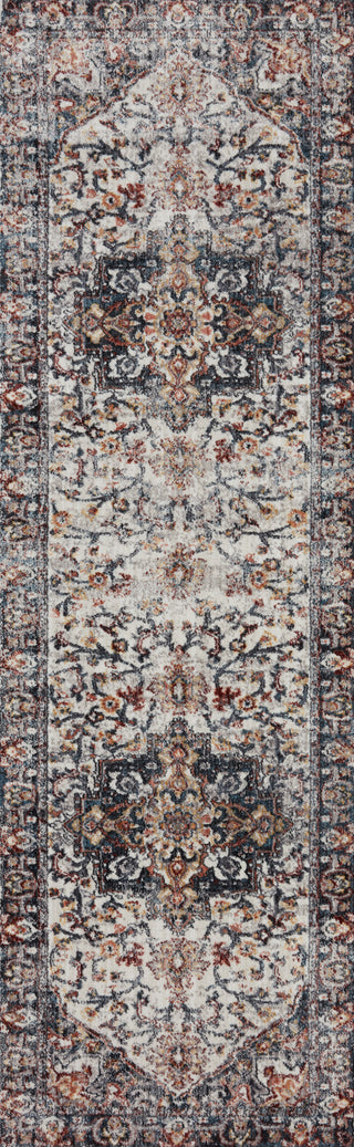 Loloi II Samra SAM-09 Ivory / Denim Area Rug Main Image