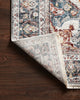 Loloi Samra SAM-09 Ivory / Denim Area Rug Backing Image
