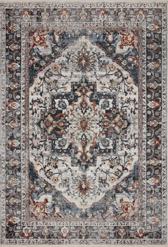 Loloi Samra SAM-09 Ivory / Denim Area Rug main image