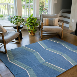 Colonial Mills Luxury Sapphire Blue Lagoon Area Rug