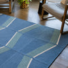 Colonial Mills Luxury Sapphire Blue Lagoon Area Rug