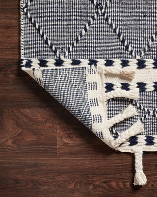 Loloi Sawyer SAW-02 Navy Area Rug Backing Image