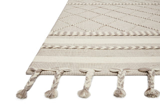 Loloi Sawyer SAW-05 Silver Area Rug Corner Image