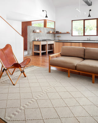 Loloi Sawyer SAW-05 Silver Area Rug Lifestyle Image Feature