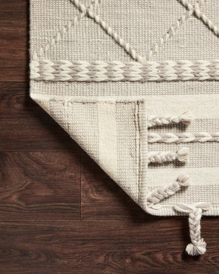 Loloi Sawyer SAW-05 Silver Area Rug Backing Image