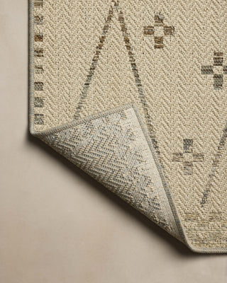 Loloi Saylor SAY-01 Ivory / Pebble Area Rug Backing Image