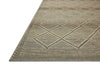 Loloi Saylor SAY-04 Stone / Ivory Area Rug Corner Image