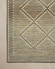 Loloi Saylor SAY-04 Stone / Ivory Area Rug Corner Image