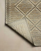 Loloi Saylor SAY-04 Stone / Ivory Area Rug Backing Image