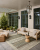 Loloi Saylor SAY-05 Ivory / Earth Area Rug Lifestyle Image Feature