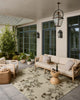 Loloi Saylor SAY-06 Ivory / Bark Area Rug Lifestyle Image Feature