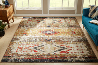 K2 Solstice SC-061 Santa Fe Sands Area Rug Lifestyle Image Feature