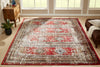K2 Solstice SC-062 Canyon Red Area Rug Lifestyle Image Feature