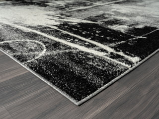 Kalaty Solstice SC-063 Grey Area Rug Corner Image