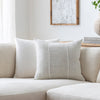 Surya Stitched Linen SCE-001 Beige Style Shot