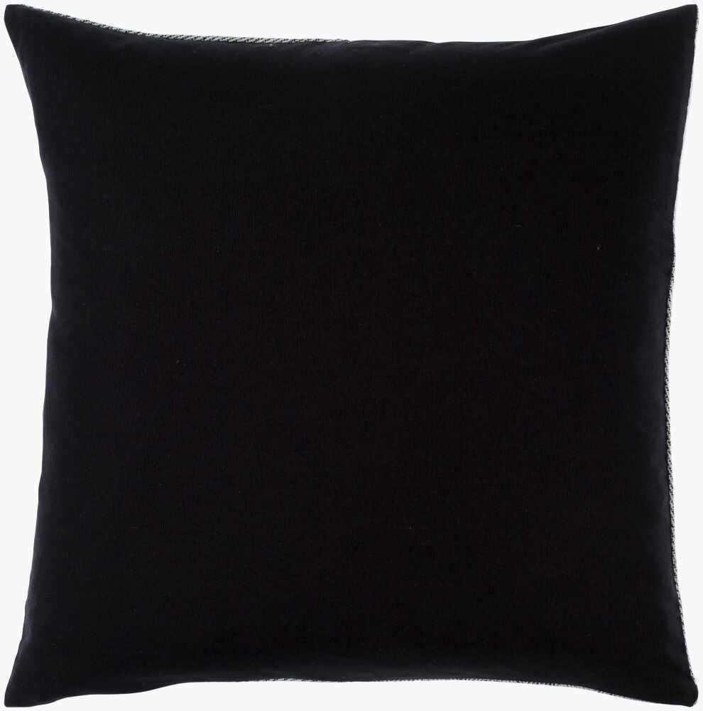 Surya Stitched Linen SCE-002 Charcoal main image