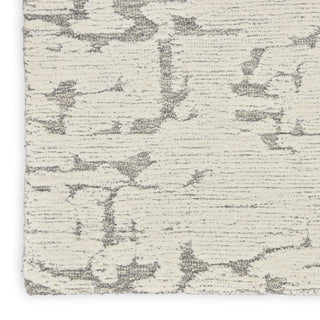Calvin Klein Ck009 Sculptural SCL01 Grey Area Rug Texture Image