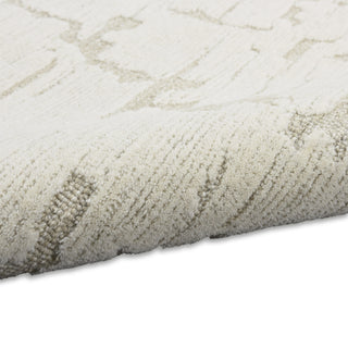 Calvin Klein Ck009 Sculptural SCL01 Ivory Area Rug Corner Image