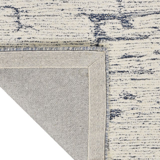 Calvin Klein Ck009 Sculptural SCL01 Blue Area Rug Corner Image