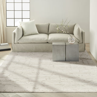 Calvin Klein Ck009 Sculptural SCL01 Ivory Area Rug Room Image Feature