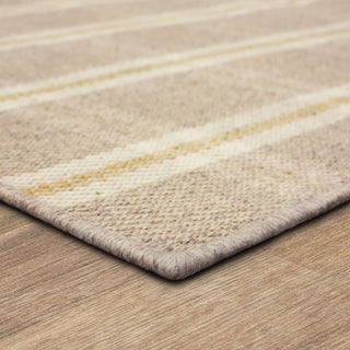 Karastan Scofield Beige Area Rug Angle Image