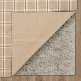 Karastan Scofield Red Area Rug Back Image