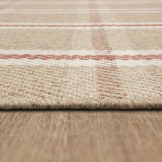 Karastan Scofield Red Area Rug Detail Image
