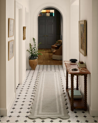 Scottie SCO-01 Fog/Ivory Area Rug by Chris Loves Julia X Loloi Lifestyle Image Feature