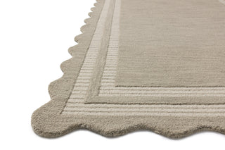 Scottie SCO-01 Fog/Ivory Area Rug by Chris Loves Julia X Loloi Corner Image
