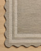 Scottie SCO-01 Fog/Ivory Area Rug by Chris Loves Julia X Loloi Corner Image