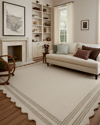 Scottie SCO-01 Ivory/Grey Area Rug by Chris Loves Julia X Loloi Lifestyle Image Feature