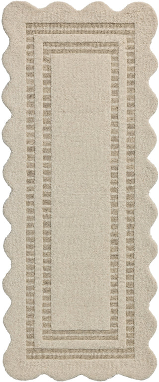 Scottie SCO-01 Ivory/Grey Area Rug by Chris Loves Julia X Loloi Runner Image