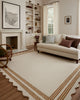 Scottie SCO-01 Ivory/Rust Area Rug by Chris Loves Julia X Loloi Lifestyle Image Feature