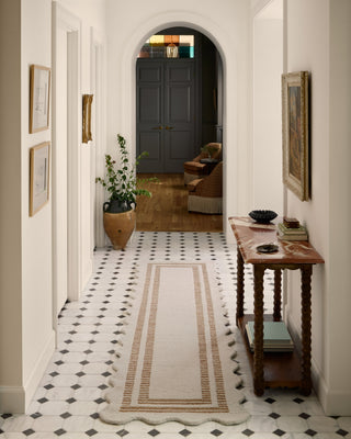Scottie SCO-01 Ivory/Rust Area Rug by Chris Loves Julia X Loloi Lifestyle Image Feature