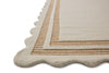Scottie SCO-01 Ivory/Rust Area Rug by Chris Loves Julia X Loloi Corner Image