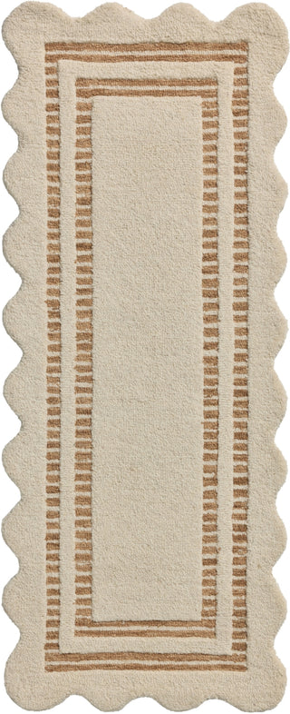 Scottie SCO-01 Ivory/Rust Area Rug by Chris Loves Julia X Loloi Runner Image