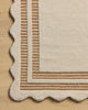 Scottie SCO-01 Ivory/Rust Area Rug by Chris Loves Julia X Loloi Corner Image
