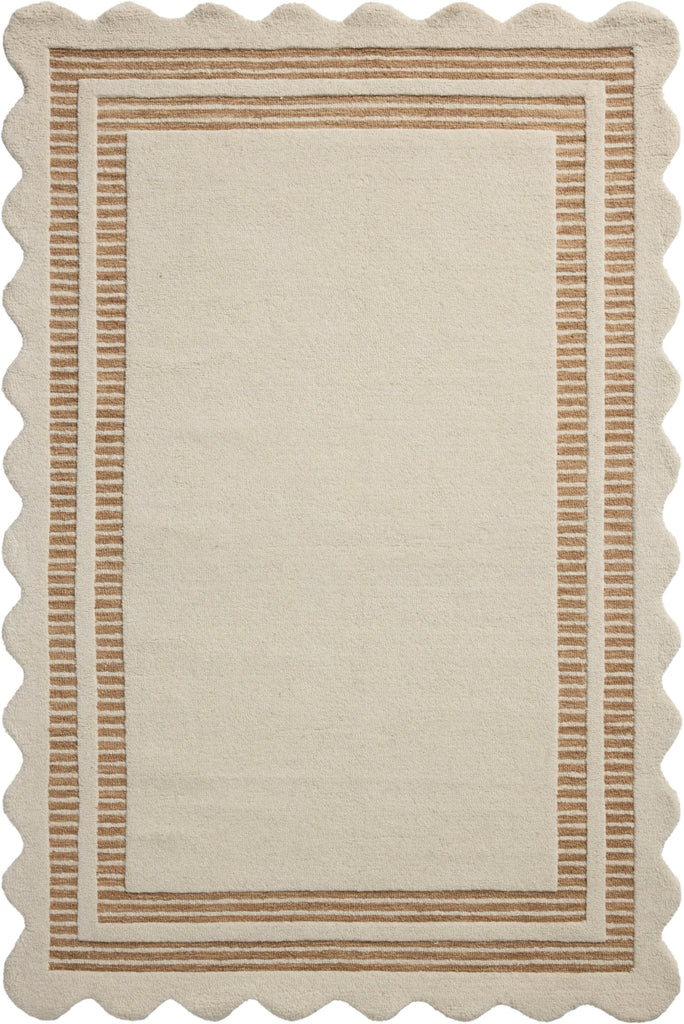 Scottie SCO-01 Ivory/Rust Area Rug by Chris Loves Julia X Loloi main image