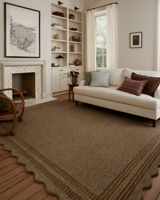 Scottie SCO-01 Mocha/Clay Area Rug by Chris Loves Julia X Loloi Lifestyle Image Feature
