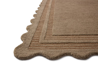 Scottie SCO-01 Mocha/Clay Area Rug by Chris Loves Julia X Loloi Corner Image