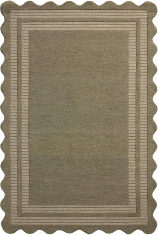 Scottie SCO-01 Olive/Pebble Area Rug by Chris Loves Julia X Loloi main image