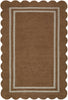 Livabliss Scalloped SCP-2301 Umber Area Rug Main