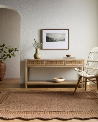 Livabliss Scalloped SCP-2306 Area Rug Room Scene